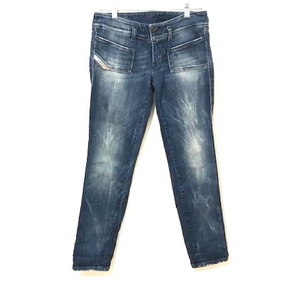 Diesel Hushy Slim Stretch Jeans - Picture 1 of 8